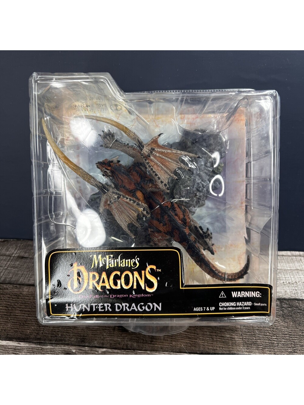 McFarlane's Dragons Fall of the Kingdom Hunter Dragon Action Figure 2007